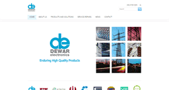 Desktop Screenshot of dewar.com.au
